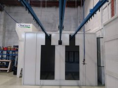 Simple Automatic Powder Coating Booth