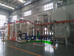 Fast Color Change Automatic Powder Coating Line