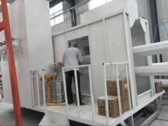 Movable Powder Coating Booth for Street Poles