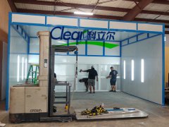 Dry Type Spray Paint Booth